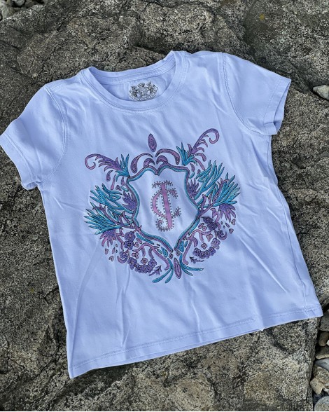 Triko dětské Juicy Couture fialkové